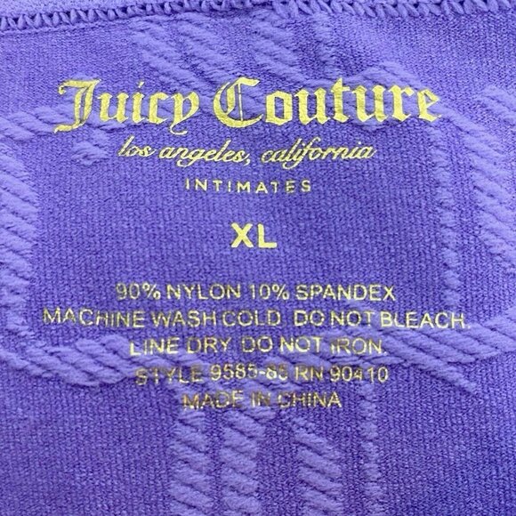 Juicy Couture Purple Pink White Gray Seamless Panty Shorts Underwear Set Size XL - Picture 6 of 7